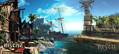 Графическое сравнение Risen 2 и Risen от pcgames Графическое сравнение Risen 2 и Risen от pcgames