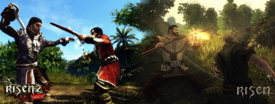 Графическое сравнение Risen 2 и Risen от pcgames Графическое сравнение Risen 2 и Risen от pcgames